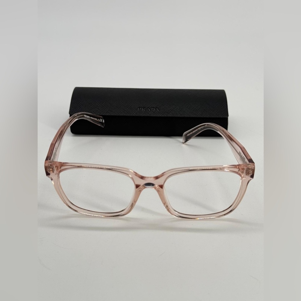Prada 17Z 15J-101 140 Pink Eyeglasses Frame 54/18